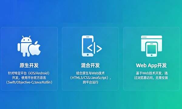 APP主流开发技术类型
